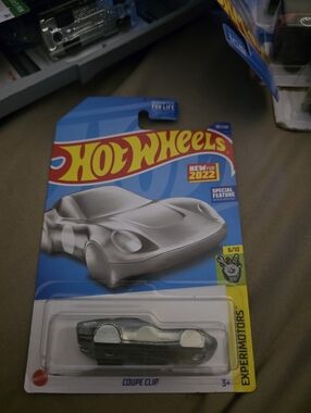 Hot Wheels Coupe Clip - Silver